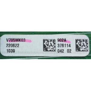 MAIN PARA SMART TV 4K VIZIO / NUMERO DE PARTE V705MK03 902 / 1P-0216C00-4010 / MODELO V655M-K03